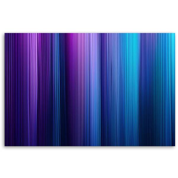 Wandbild abstraktion vertikale streifen 60 x 40 cm