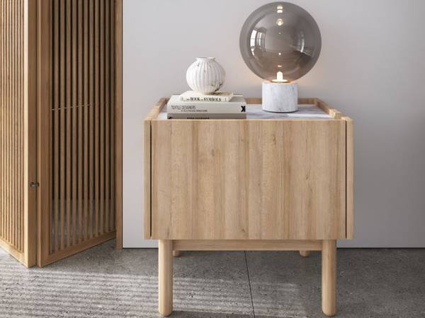 Nachttisch BRAHA Braun - ABS - 50 x 48 x 37 cm