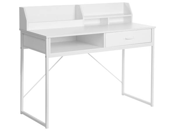 Schreibtisch ZYRA Weiß - Holzwerkstoff - 110 x 95 x 50 cm