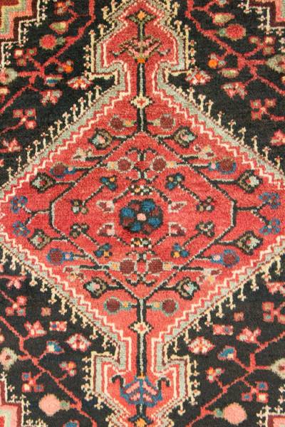 Orientteppich Nomadic Blau - Wolle - 97 x 1 x 148 cm