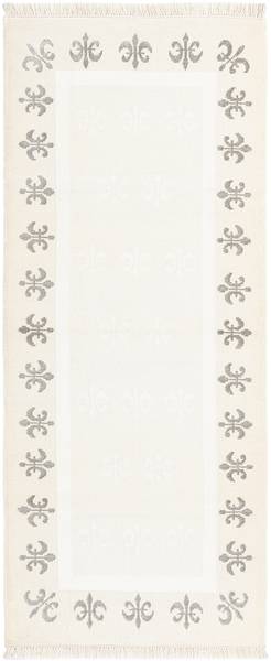 Tapis de passage Darya DCCCLXXXVIII Beige - Laine - 81 x 1 x 201 cm