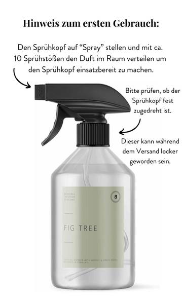 Raumspray Pure Linen Kunststoff - 8 x 19 x 8 cm