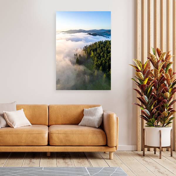 Wandbild Berge 80 x 120 cm