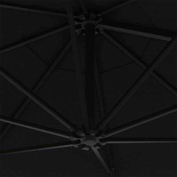 Sonnenschirm 3007587 Schwarz - Polyester - 300 x 131 x 300 cm