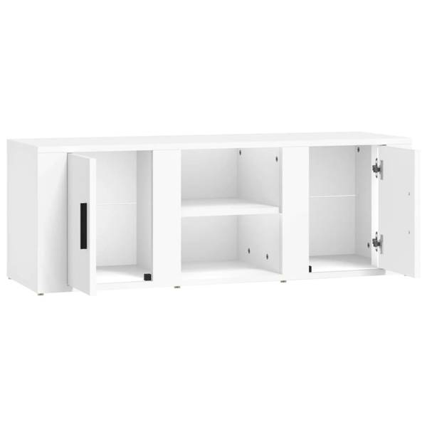 TV-Schrank 3018062 Weiß - Holzwerkstoff - 100 x 35 x 31 cm