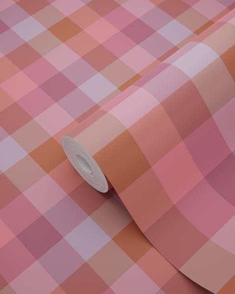 Tapete 132063 Pink - Papier - 50 x 900 x 50 cm