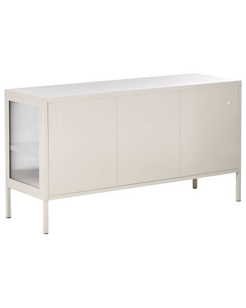 Kantoorkast GLEORA beige - 120 x 65 x 40 cm