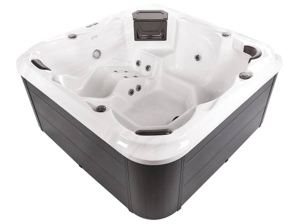 Outdoor Whirlpools TULAROSA Schwarz - Graphit - Grau - Silber - Weiß