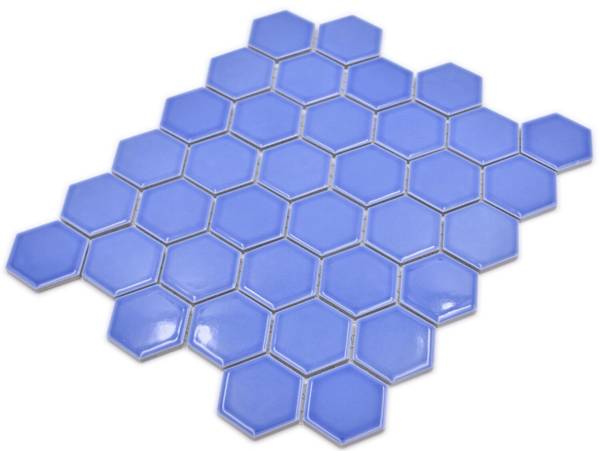 Mosaikfliesen HX 580 Blau - Keramik - 33 x 33 x 33 cm