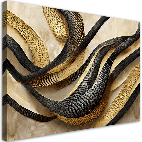 Canvas schilderij Abstract 100 x 70 cm