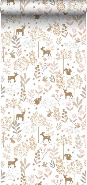 Tapete 139521 Beige - Fleece - 53 x 1005 x 1005 cm