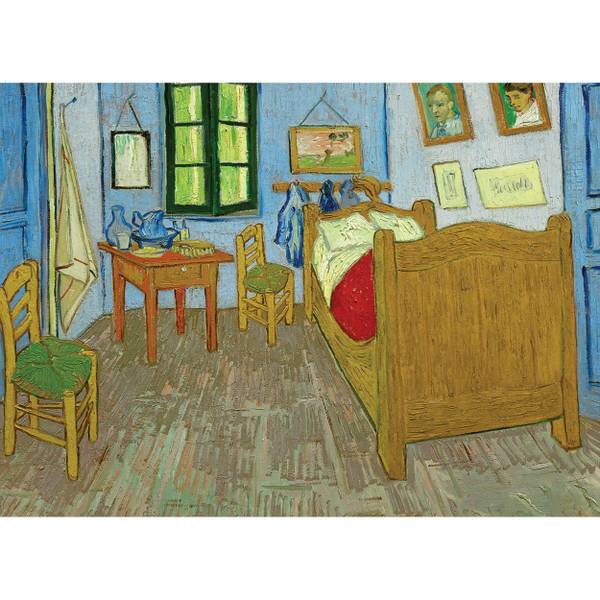Puzzle Schlafzimmer in Arles - Van Gogh Papier - 26 x 6 x 36 cm