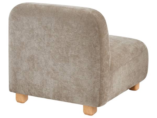 Sofaelement AMLI Beige - Braun - Durchmesser: 87 cm