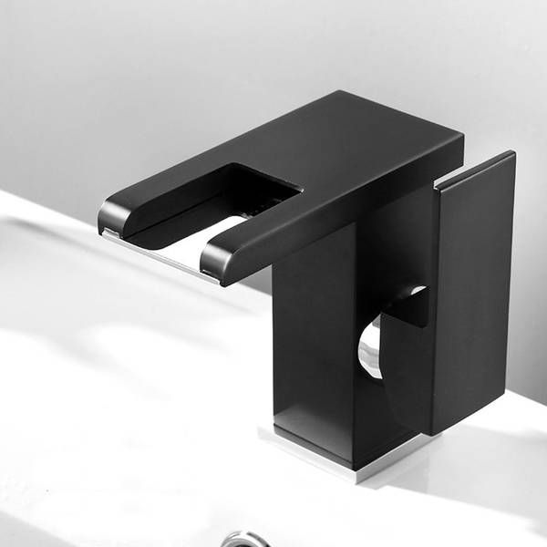 Wasserhahn FGPBLT Schwarz - Metall - 6 x 13 x 13 cm