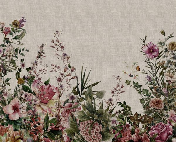 Panorama-Tapete Damaskus Papier - 336 x 270 x 336 cm