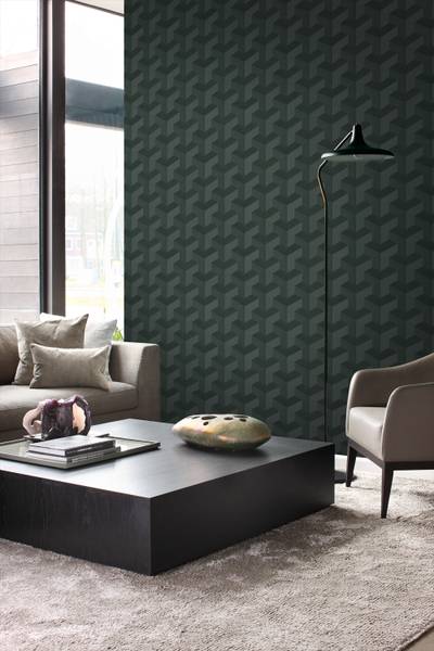 Tapete 348004 Grün - Fleece - 50 x 900 x 900 cm