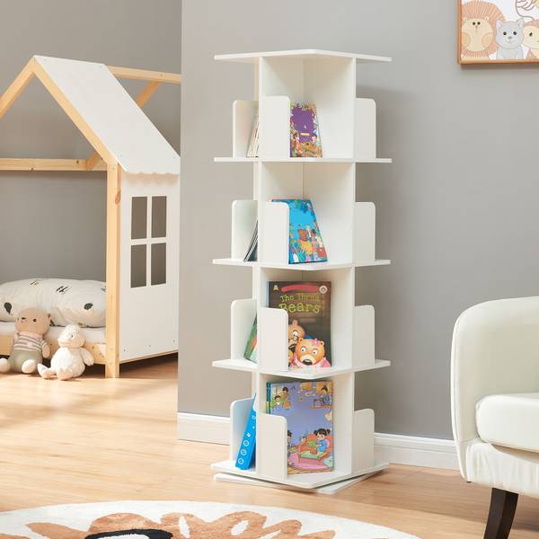 Kinderregal Talöpintaa Weiß - Holzwerkstoff - 40 x 129 x 40 cm