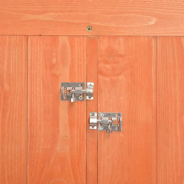 Geräteschuppen 170649 Braun - Holzwerkstoff - Metall - 60 x 213 x 71 cm