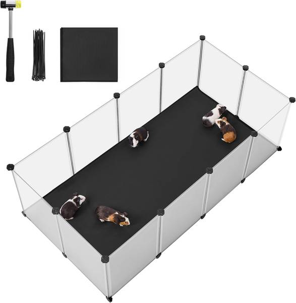 Gehege 100507 Weiß - Polypropylen - 73 x 46 x 143 cm