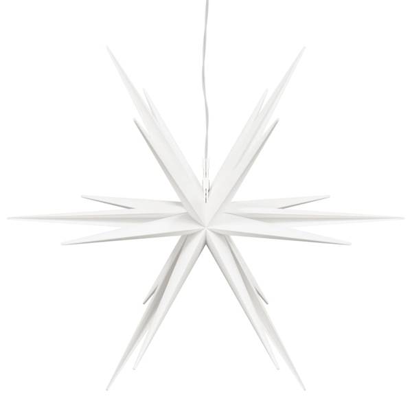 Weihnachtsstern 3030407-1 Weiß - Polypropylen - 29 x 43 x 1 cm