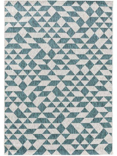 In-/Outdoorteppich Cleo Blau - 80 x 150 cm