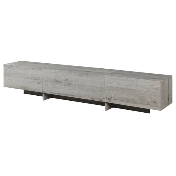 Fernsehschrank Kapipimso Braun - Holzwerkstoff - 194 x 37 x 31 cm