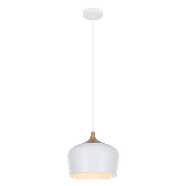 Modern Pendentif Blanc - Métal - 30 x 25 x 30 cm