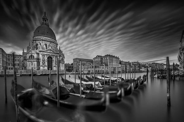 Tableau ville Les canaux de Venise 60 x 40 x 60 cm - Matière plastique