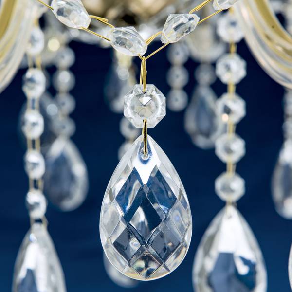 Lustre MARIE CLAIRE Doré - Métal - 70 x 46 x 70 cm