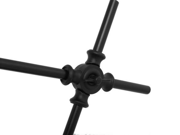 Tischlampen HORTON Schwarz - Metall - 15 x 56 x 16 cm