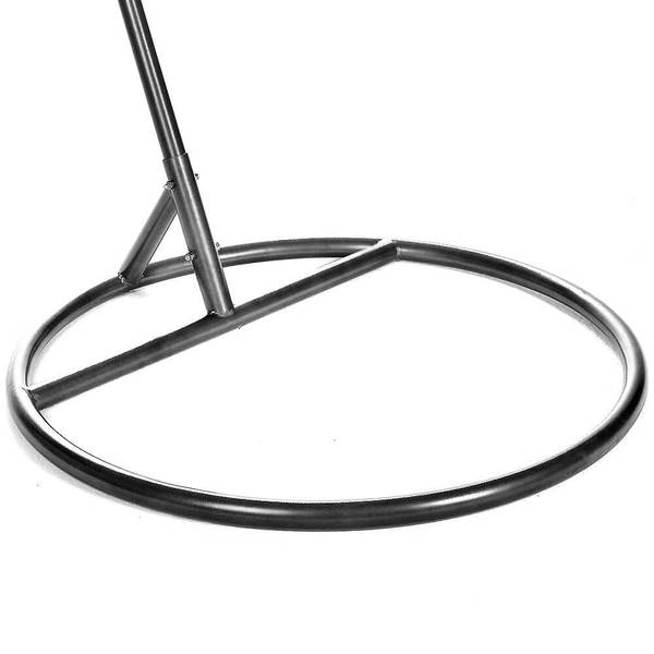 Hängesessel ONE Schwarz - Metall - 104 x 200 x 104 cm