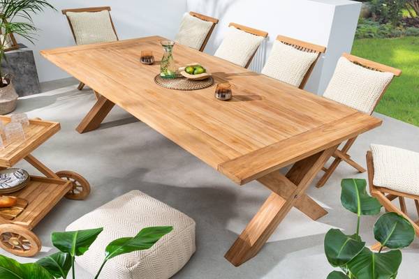 Gartentisch EMPIRE TEAK Breite: 220 cm