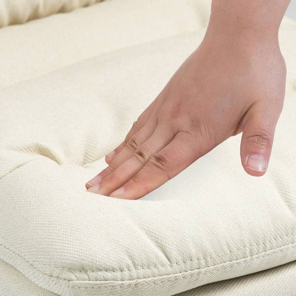 Barhocker Damar Creme - Weiß