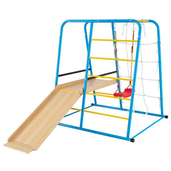 Kletterspielset EB50407NX+DE Blau - Metall - 150 x 158 x 225 cm