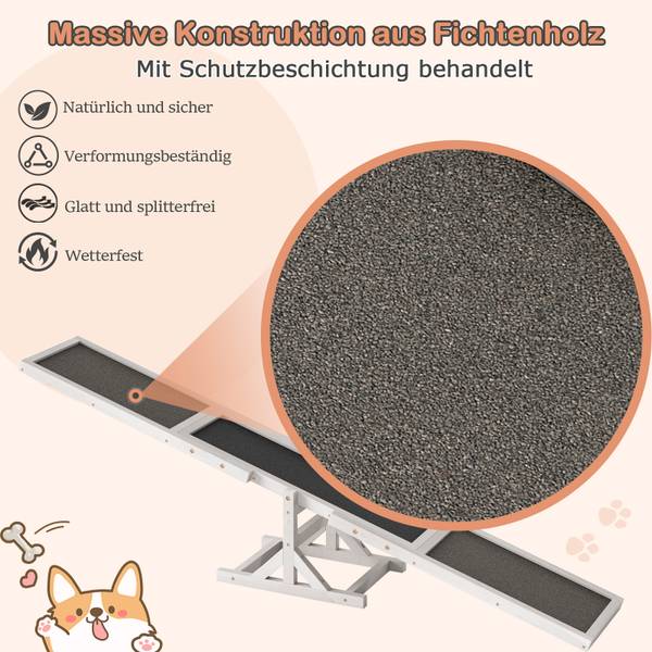 Hundewippe BG32207 Weiß