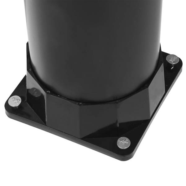 Solardusche 92295 Schwarz - ABS - PVC - 12 x 215 x 12 cm