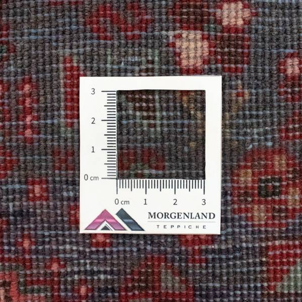 Handgeknüpft Kurzflorteppiche Rot - Wolle - 95 x 1 x 154 cm