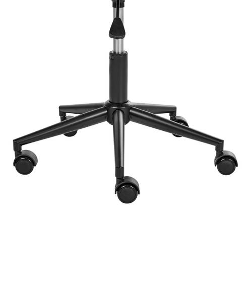 Bürostuhl ARDO Schwarz - Braun - Kunstleder - 55 x 80 x 55 cm