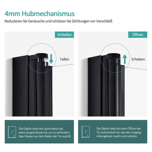 Badewannenaufsatz FBSS10EB Breite: 100 cm