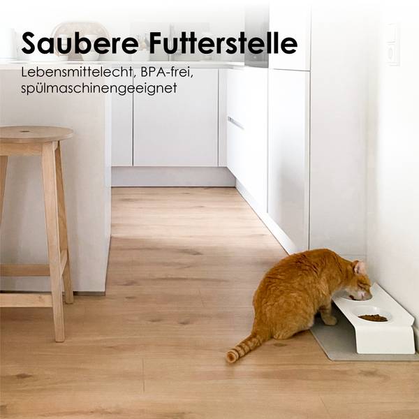 Napfunterlage SQUARE Taupe - Tiefe: 65 cm