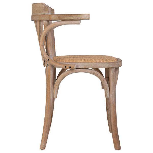 Stuhl 4523284166 Braun - Massivholz - 40 x 80 x 40 cm