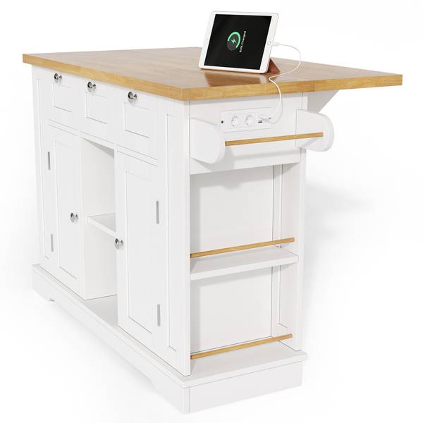 Sideboard Exine Braun - Weiß - Holzwerkstoff - 132 x 87 x 70 cm