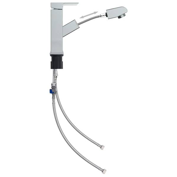 Waschtischbatterie 3008742 Silber