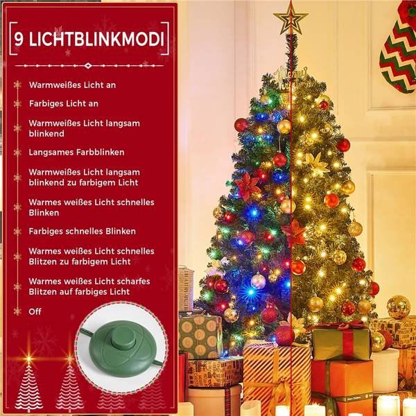 Künstlicher Weihnachtsbaum ARB01 77 x 153 x 77 cm