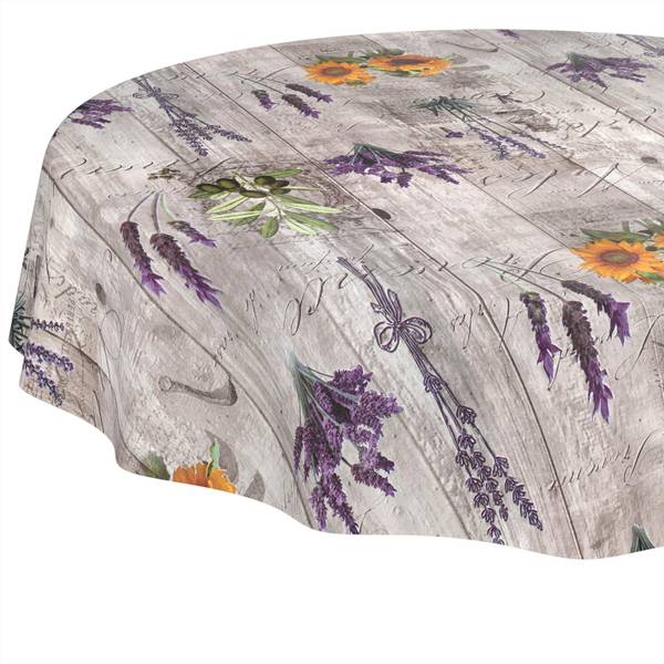 Tischdecke Provence Lavendel R 100 x 100 cm