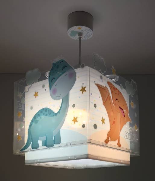 Deckenlampe   Baby Dinos Dinosaurier Kunststoff - 24 x 22 x 24 cm
