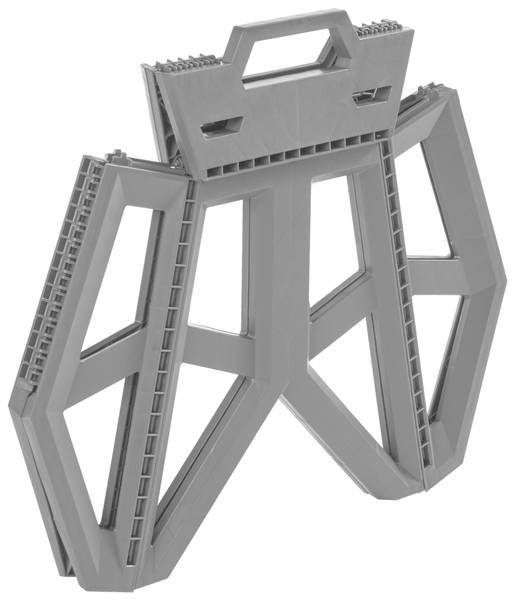 Campinghocker TOM Grau - Kunststoff - 20 x 39 x 29 cm