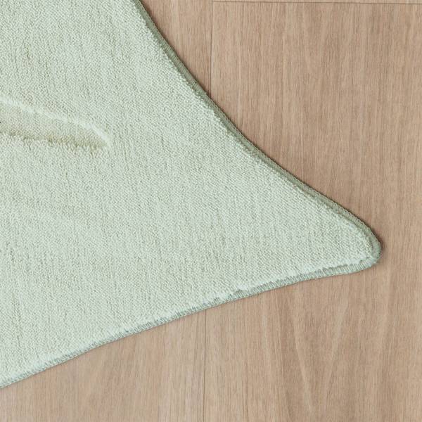 Teppich Coco Leaf Grün - 160 x 230 cm