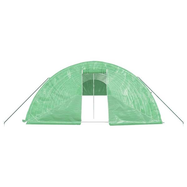 Gewächshaus 3029941 Grün - Polyethylen - 500 x 230 x 2000 cm