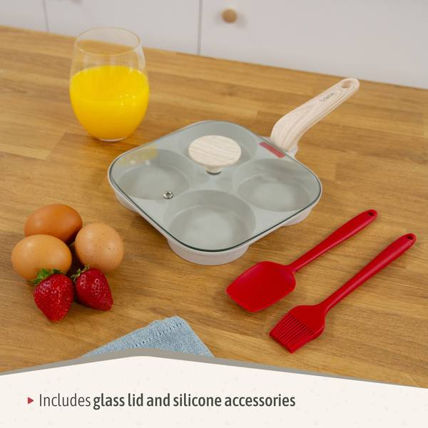 Spiegeleipfanne Pancake FPE1176 Weiß - Aluminium - 21 x 3 x 21 cm